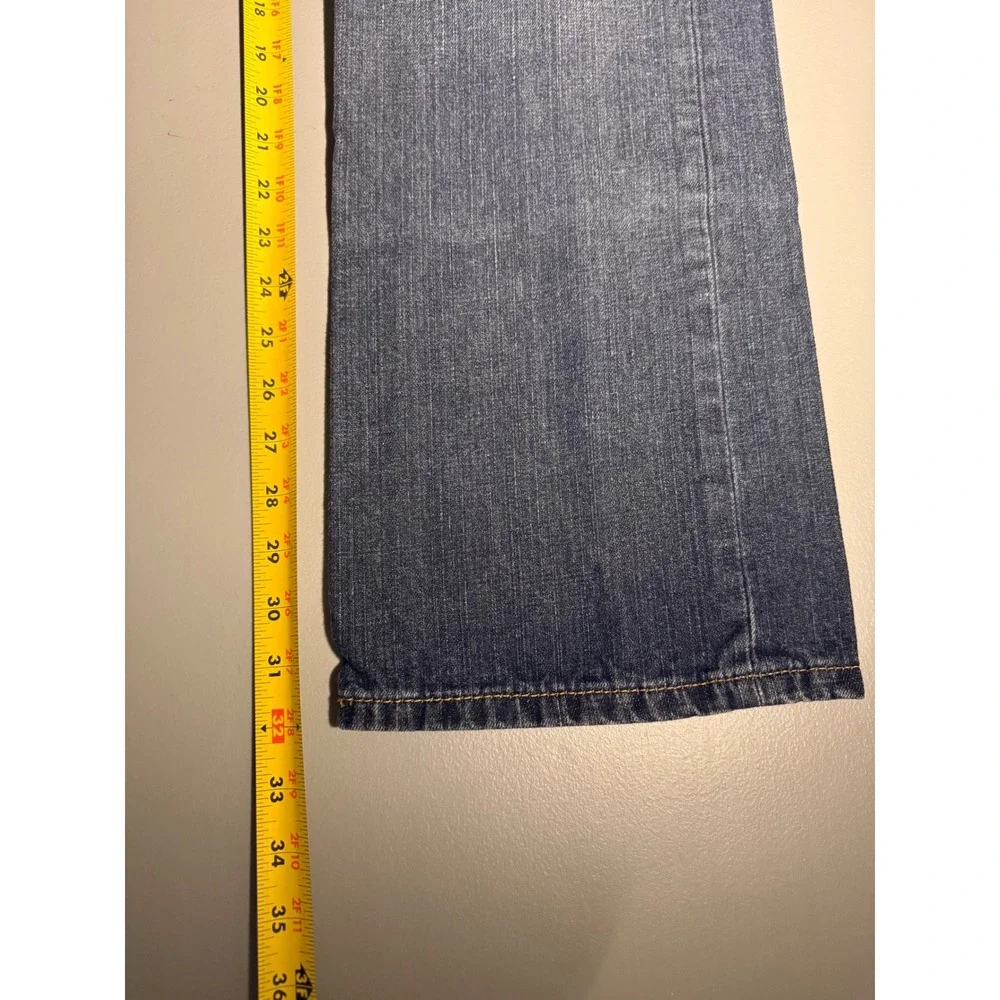 Levis 569 Loose Straight Jeans Mens W32 L34 Dark Wash Blue Denim 00569-0041